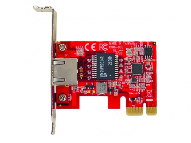 玄人志向、Intelチップ採用のロープロ対応2.5ギガビットLANカード「GBE2.5i-PCIE」