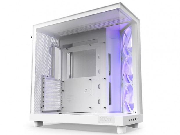 (今日のお買い得) 斜めファン搭載ピラーレスミドルタワー、NZXT「H6 Flow RGB」が38％オフ