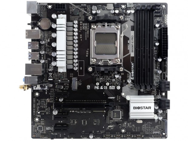 AMD B650チップ採用のエントリーMicroATX、BIOSTAR「B650MT-E PRO」