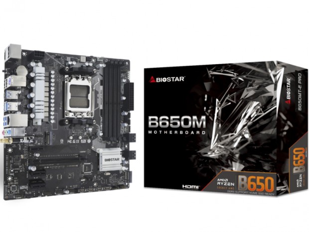 AMD B650チップ採用のエントリーMicroATX、BIOSTAR「B650MT-E PRO」