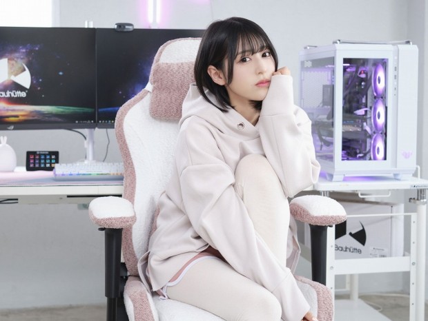 女性ゲーマーの使いさすさ追求、オシャレで可愛いBauhutteの「ガールズゲーミングチェア」