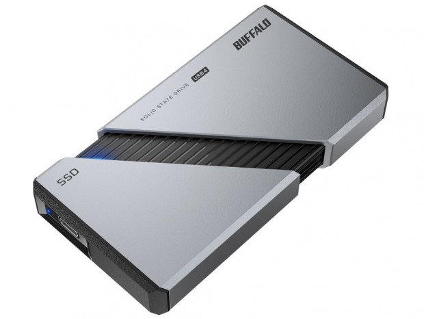 最高3,800MB/sのUSB4対応ポータブルSSD、バッファロー「SSD-PEU4A」シリーズ