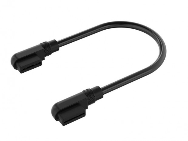 CORSAIR、iCUE LINK対応のL字コネクタ採用細型ケーブル発売