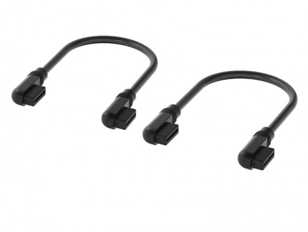 CORSAIR、iCUE LINK対応のL字コネクタ採用細型ケーブル発売