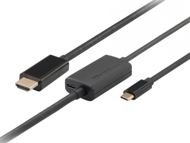 ラトック、スマホを充電しながら大画面表示もできるUSB Type-C-HDMI変換ケーブル