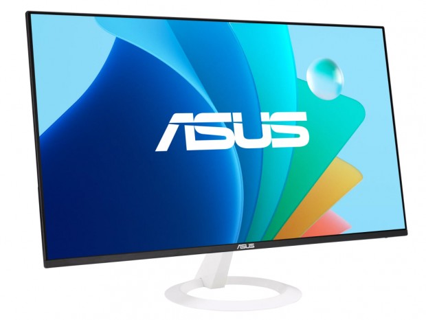 最薄部わずか6.5mmの24型スリム液晶ディスプレイ、ASUS「VZ24EHF-W」