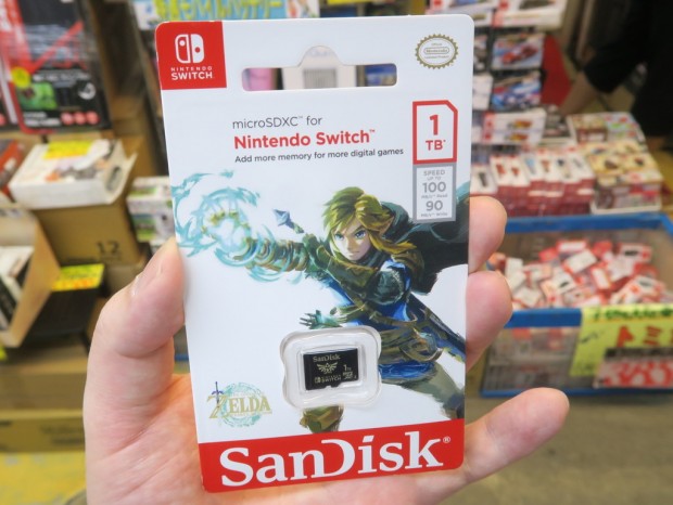 microSDXC for Nintendo Switch