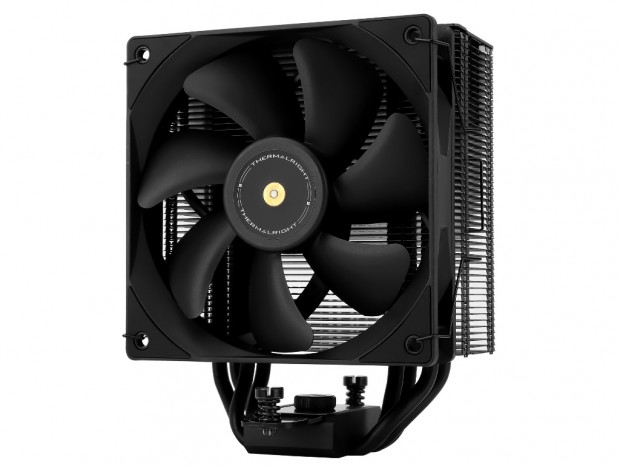 ブラックカラーのスリムサイドフロー、Thermalright「Assassin Spirit 120 EVO DARK」