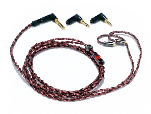 3.5mmアンバランスと2.5mm/4.4mmバランスに対応するイヤホン用リケーブルがLuminox Audioから