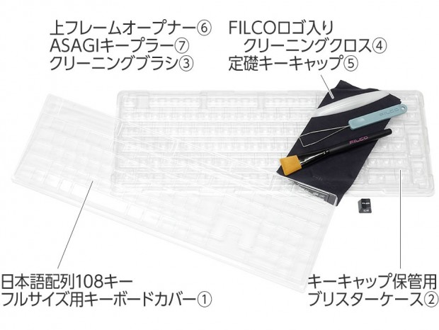 ダイヤテック、キーボードの清掃に便利な7つ道具がセットになったクリーニングキット発売