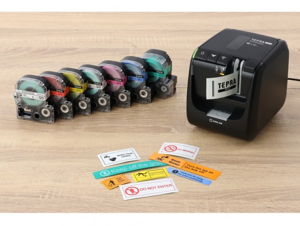 キングジム(Kingjim) のラベルプリンター スマホ専用 「テプラ」 キングジム、PC・スマホ専用ラベルプリンター「テプラ」PROに英語対応