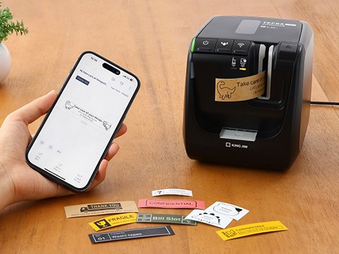 キングジム、PC・スマホ専用ラベルプリンター「テプラ」PROに