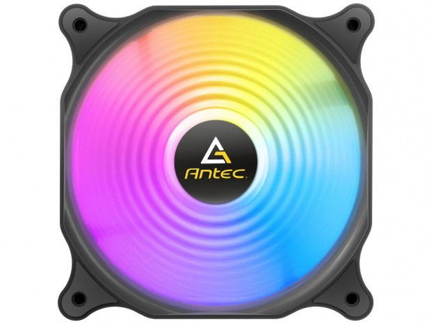 同心円状デザインを採用するARGBファン、Antec「F12 RACING ARGB」