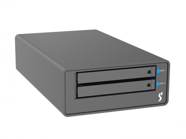 STARDOM、M.2 NVMe SSDをデュアル搭載できる外付けRAIDストレージ「UR2-B32」