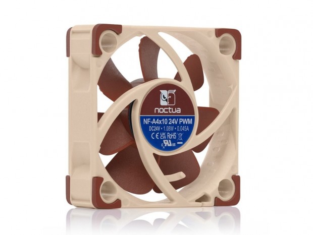 Noctua、静音40mmファンに3Dプリンタ向けの24V版「NF-A4x10 24V PWM」