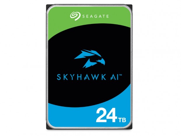 AIビデオ解析向けHDD、Seagate「SkyHawk AI」にCMR方式の24TBモデル追加
