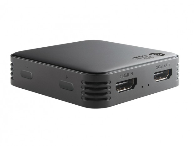 4Kパススルーと音量調整機能を備えた小型HDMIキャプチャ、ロジテック「LVC-PSAHD6US」
