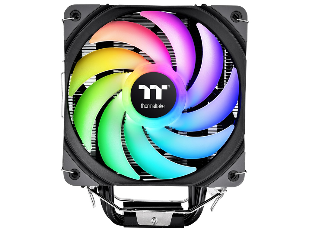 120mm ARGBファンとヒートパイプダイレクトタッチ、Thermaltake「UX200