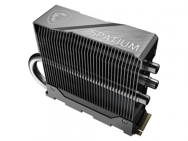 トリプルコアパイプヒートシンクを搭載した、MSI「SPATIUM M570 PRO PCIe 5.0 NVMe M.2 FROZR」発売開始