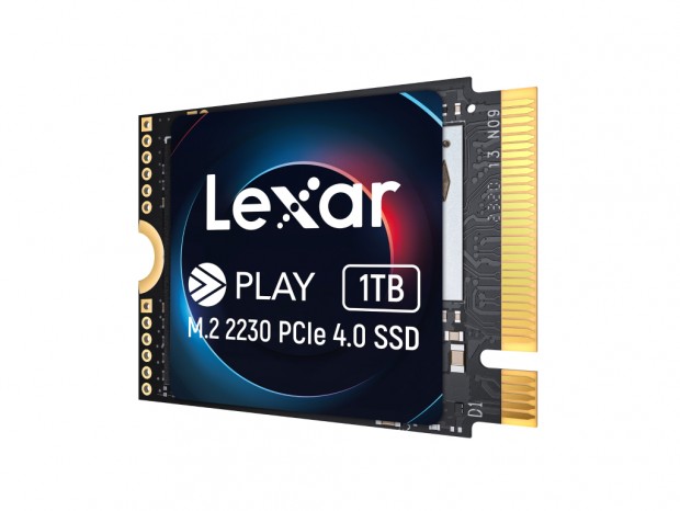 最高5,200MB/sのM.2 2230 SSD、Lexar「PLAY 2230 PCIe 4.0 SSD」