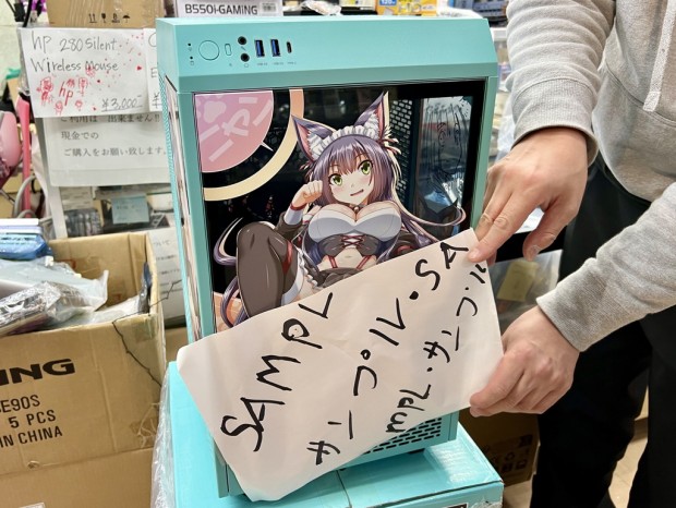 猫耳少女が描かれた“萌えMODケース”のMini-ITXモデルが販売開始