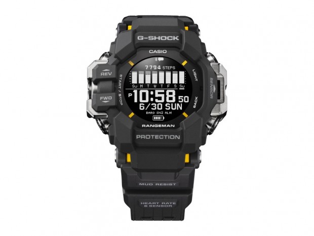 カシオ、心拍計・GPSを搭載したサバイバル仕様のG-SHOCK最新モデル「GPR-H1000」