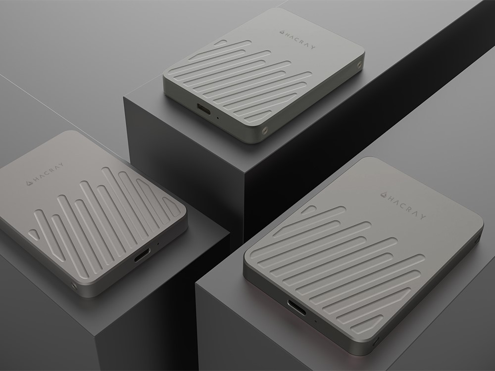 iPhoneにピタリと貼り付くMagSafe対応の高速ポータブルSSD「MagDrive