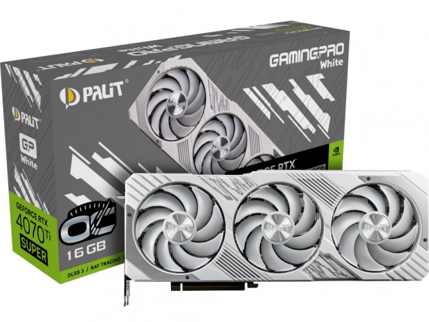 GeForce RTX 4070 Ti SUPER GamingPro White OC