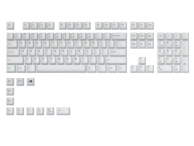 Glorious、ポリカーボネート素材の半透明キーキャップと透明ハウジングのクリッキースイッチ発売
