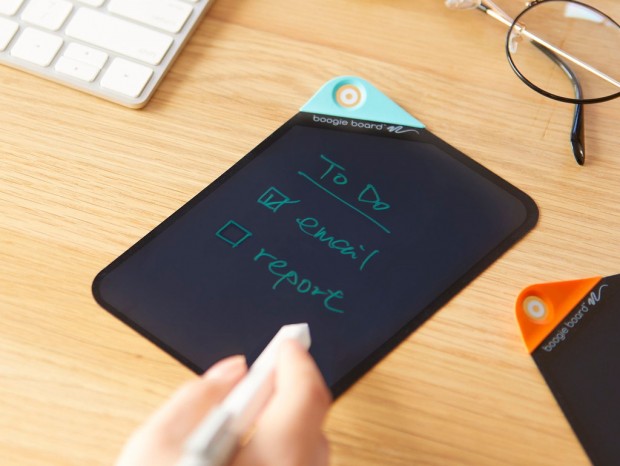 紙のように柔らかい“電子ふせん”「Boogie Board papery」がキングジムから