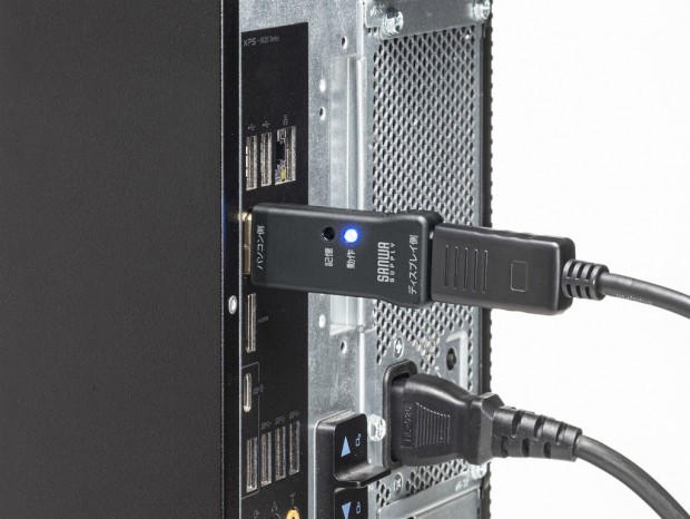 ディスプレイのEDID情報を学習・保持できるDisplayPort用アダプタがサンワサプライから