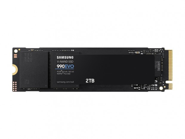 PCIe 5.0(x2)/4.0(x4)接続に対応するNVMe M.2 SSD「Samsung SSD 990 EVO」