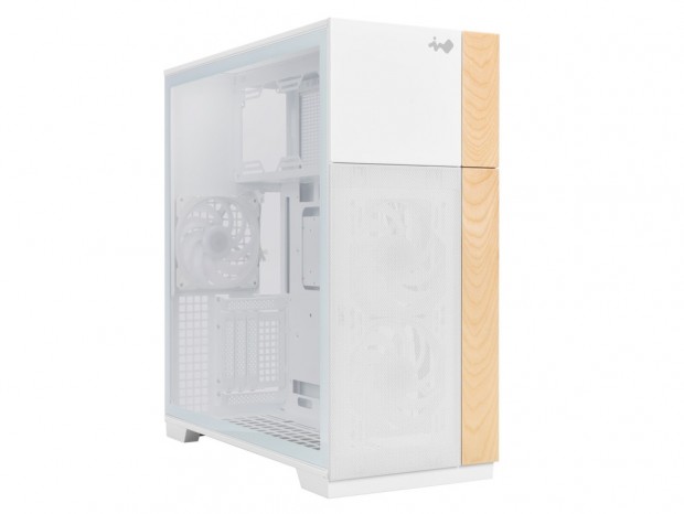 【新品・未使用】ミドルタワーPCケース IN WIN F5 ホワイト In Win、隠しコネクタマザーもサポートする高拡張フルタワー「F5