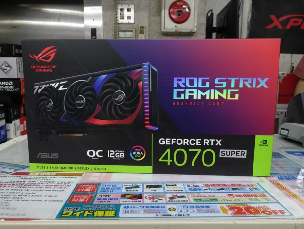 ROG Strix GeForce RTX 4070 SUPER 12GB GDDR6X OC Edition