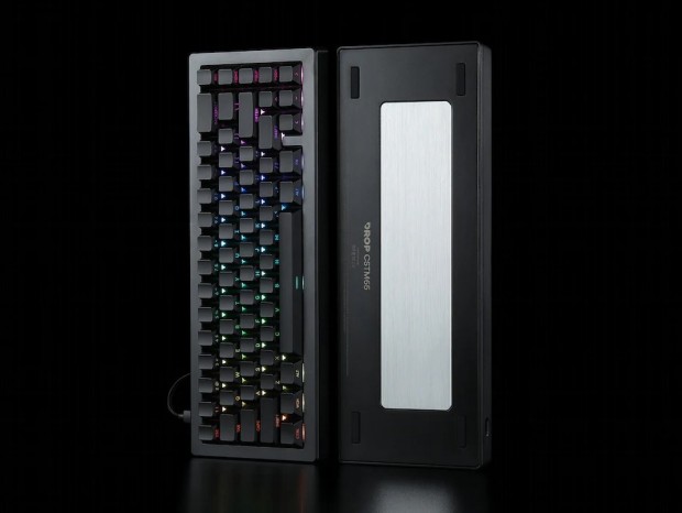 Drop、アルミカバーの着せ替えも可能な65％サイズのカスタムキーボード「CSTM65」