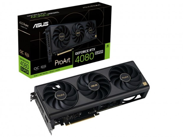【動作中古品】NVIDIA GeForce RTX 4080 SUPER ASUS、2.5スロットのクリエイターモデルなどGeForce RTX 4080