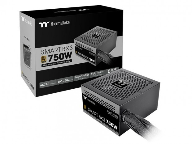 ATX 3.1準拠のエントリーBRONZE電源、Thermaltake「Smart BX3 Bronze」シリーズ