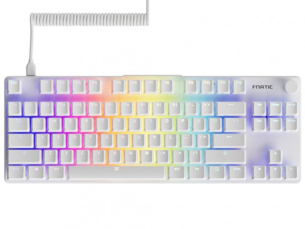 アクチュエーションポイント1.0mmのロープロテンキーレスゲーミングキーボードがFnatic Gearから