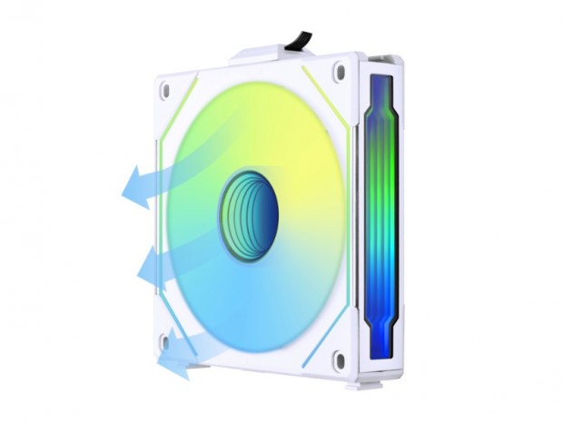 インフィニティミラー搭載140mm連結ファン、Lian Li「UNI FAN SL-INFINITY 140」に反転モデル追加