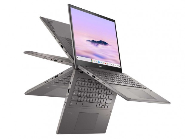 ASUS、AI機能対応のフリップ型モデル「Chromebook Plus CM34 Flip」など新型Chromebook