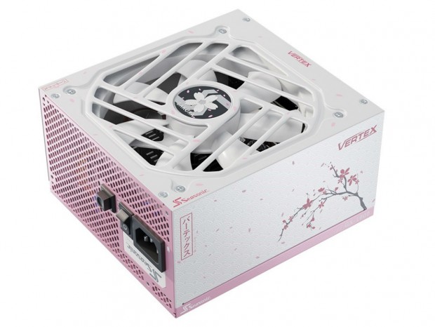 桜柄の特別デザインを採用する数量限定電源ユニットがSeasonicから発売