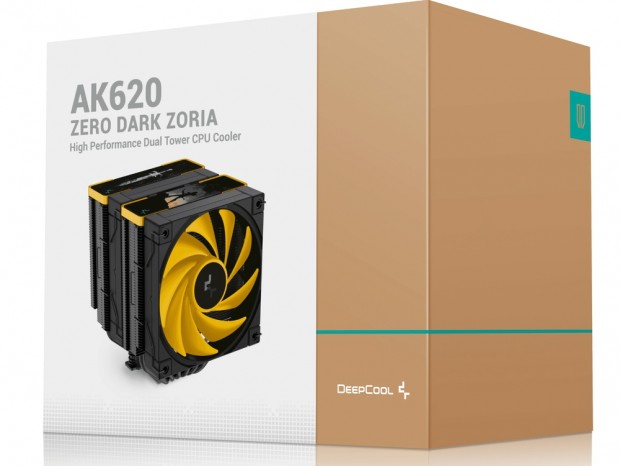 DeepCool、Zoria:Age of Shatteringとコラボしたツインタワーサイドフロー「AK620 ZERO DARK ZORIA」