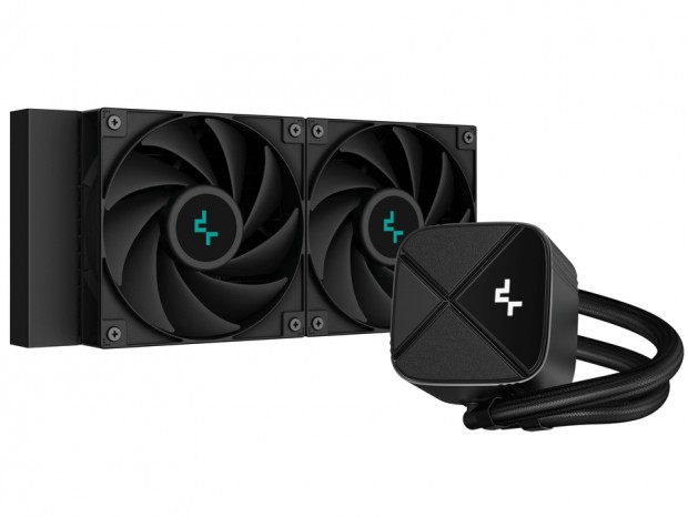 オールブラックデザインのAIO水冷、DeecCool「LS-S ZERO DARK」シリーズ計2モデル発売