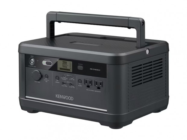 -20～60℃で動作する電気自動車の再生バッテリを使用したポータブル電源、KENWOOD「IPB01K」