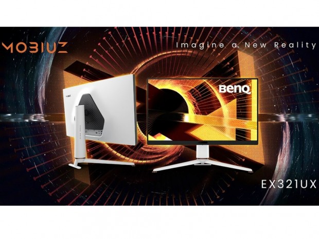 BenQ初のミニLEDバックライト採用4K/144Hzゲーミング液晶「EX321UX」5月発売決定