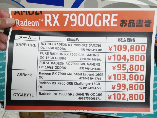 Radeon RX 7900 GRE