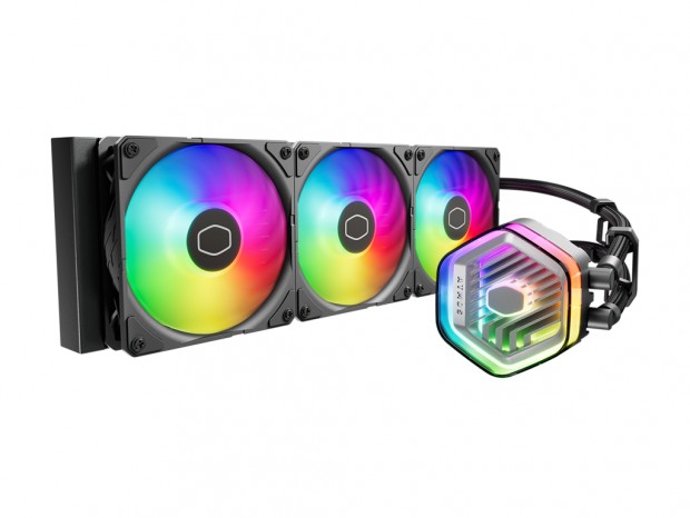 特許取得の最新型デュアルチャンバーデザイン採用AIO水冷、Cooler Master「MasterLiquid Atmos」