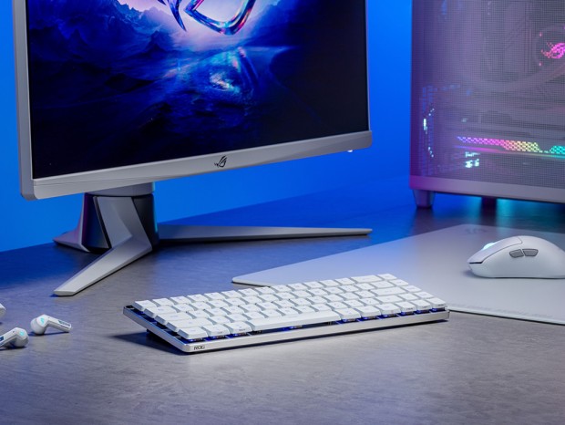 ROG初のロープロ仕様でコンパクトな65%キーボード、「ROG Falchion RX Low Profile」