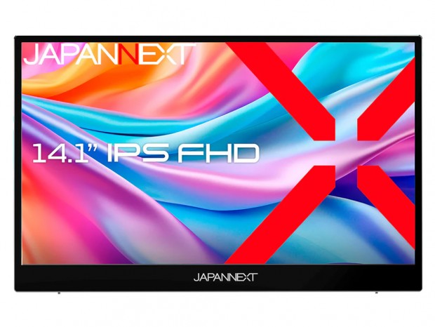 14.1型フルHD解像度のモバイルディスプレイ、JAPANNEXT「JN-MD-IPS141FHDR」22,980円