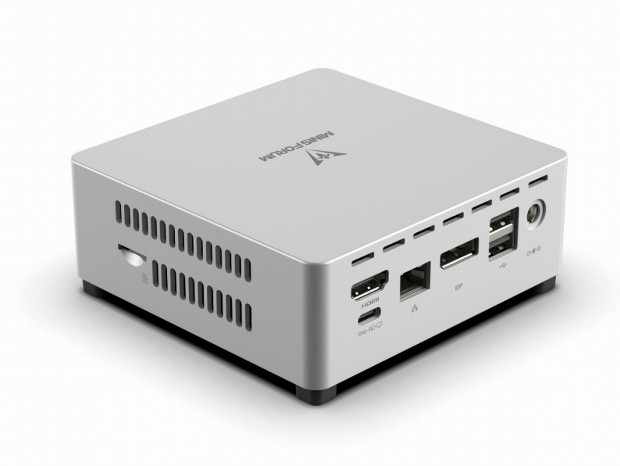 VESAマウンタ対応のIntel N100搭載超小型PC、MINISFORUM「UN100L/V」